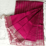 Magenta Cotton Saree